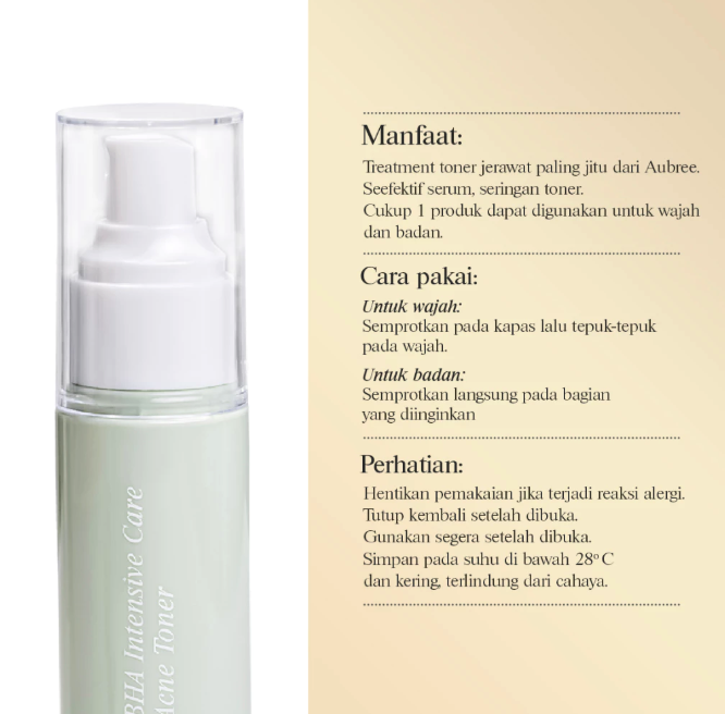 Aubree Asia Botanika The Aubree BHA Intensive Acne Toner 