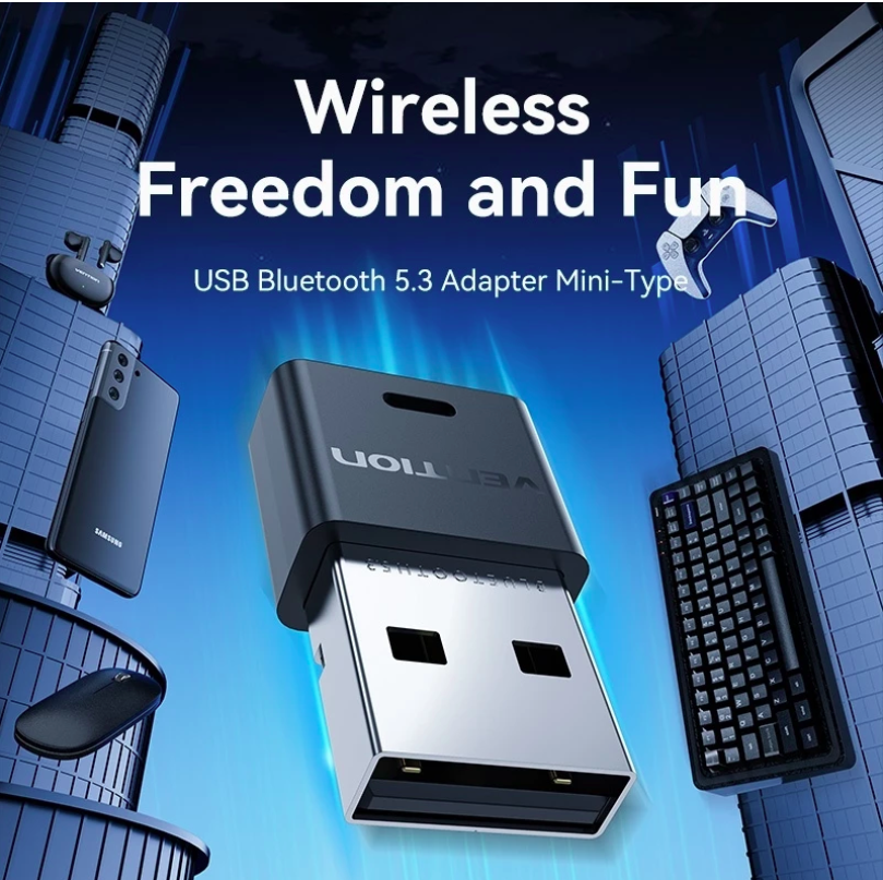 Vention Indonesia Vention Bluetooth 5.3 Adapter  NAH 