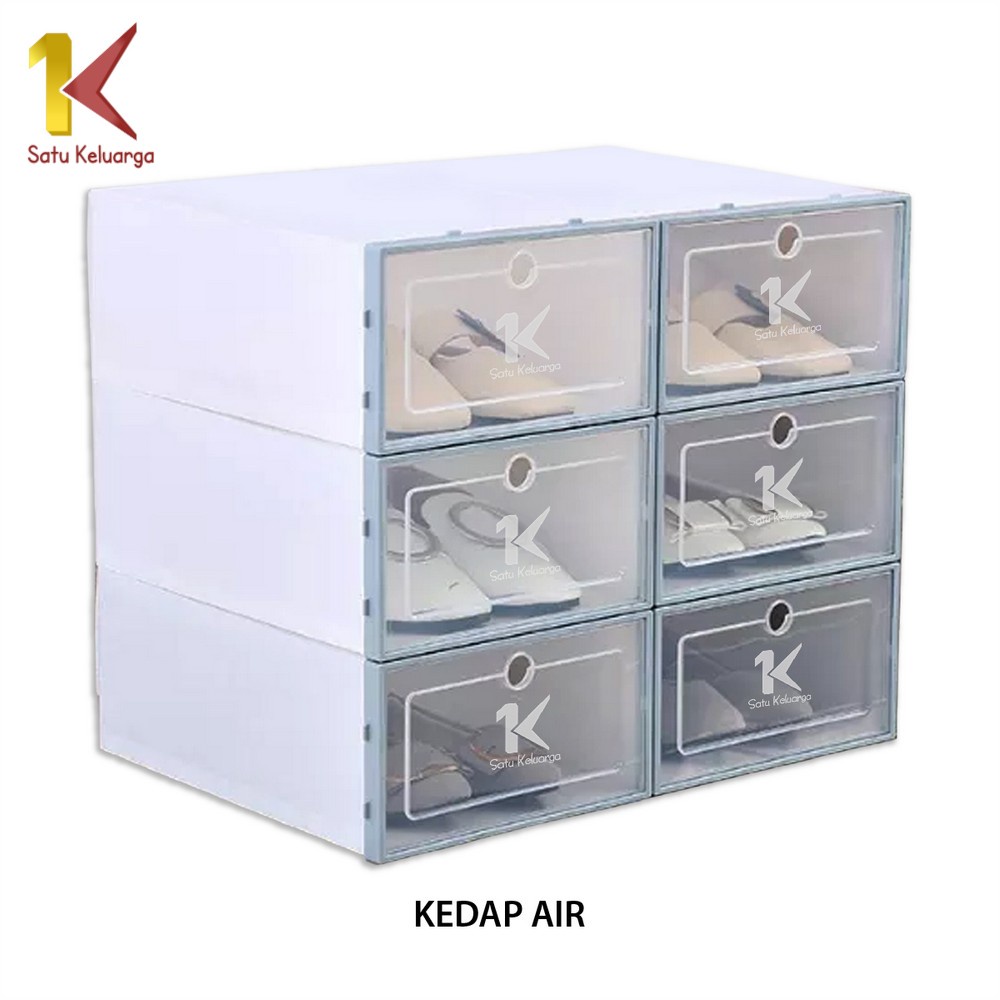 Kotak Sepatu Lipat Transparan C158