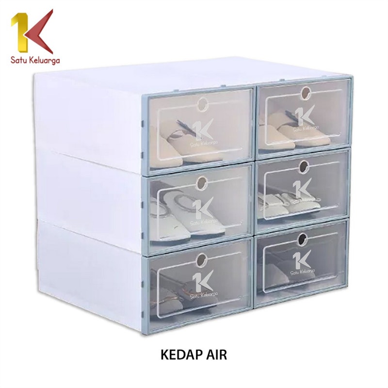 Kotak Sepatu Lipat Transparan 5