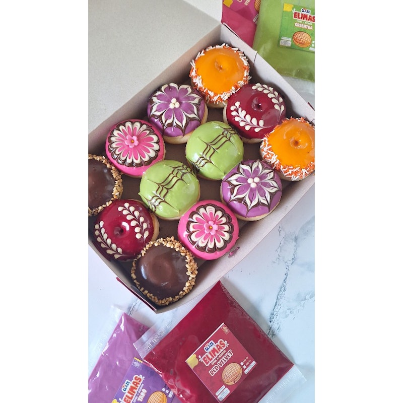Elimas Dipp Glaze Red Velvet 4