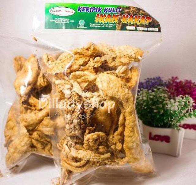 Kerupuk Kulit Ikan Kakap