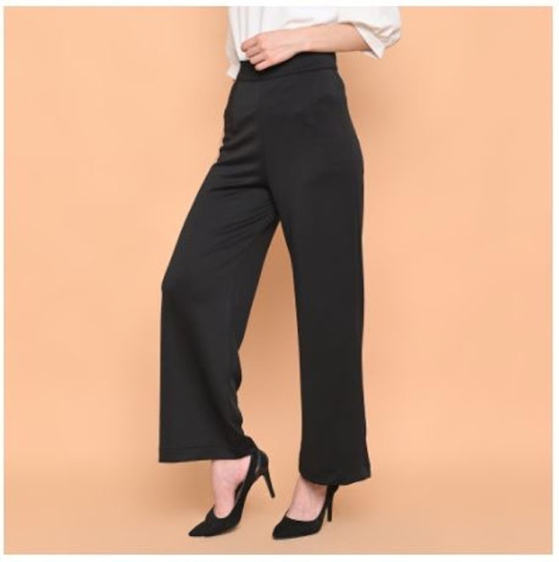Celana Kulot Panjang Highwaist 1
