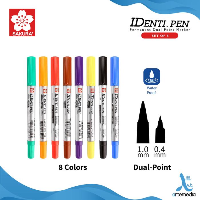 Sakura Identi Pen Permanent Dual Tip Marker 2
