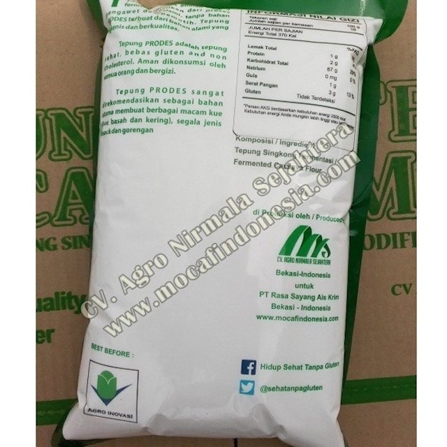 Agro Nirmala Sejahtera Prodes Tepung MOCAF