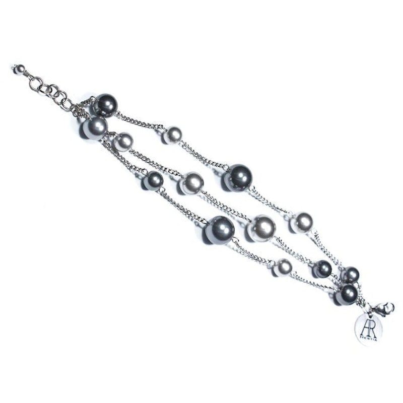 Base Libero Creme Pearl Bracelet Crystal From Swarovski