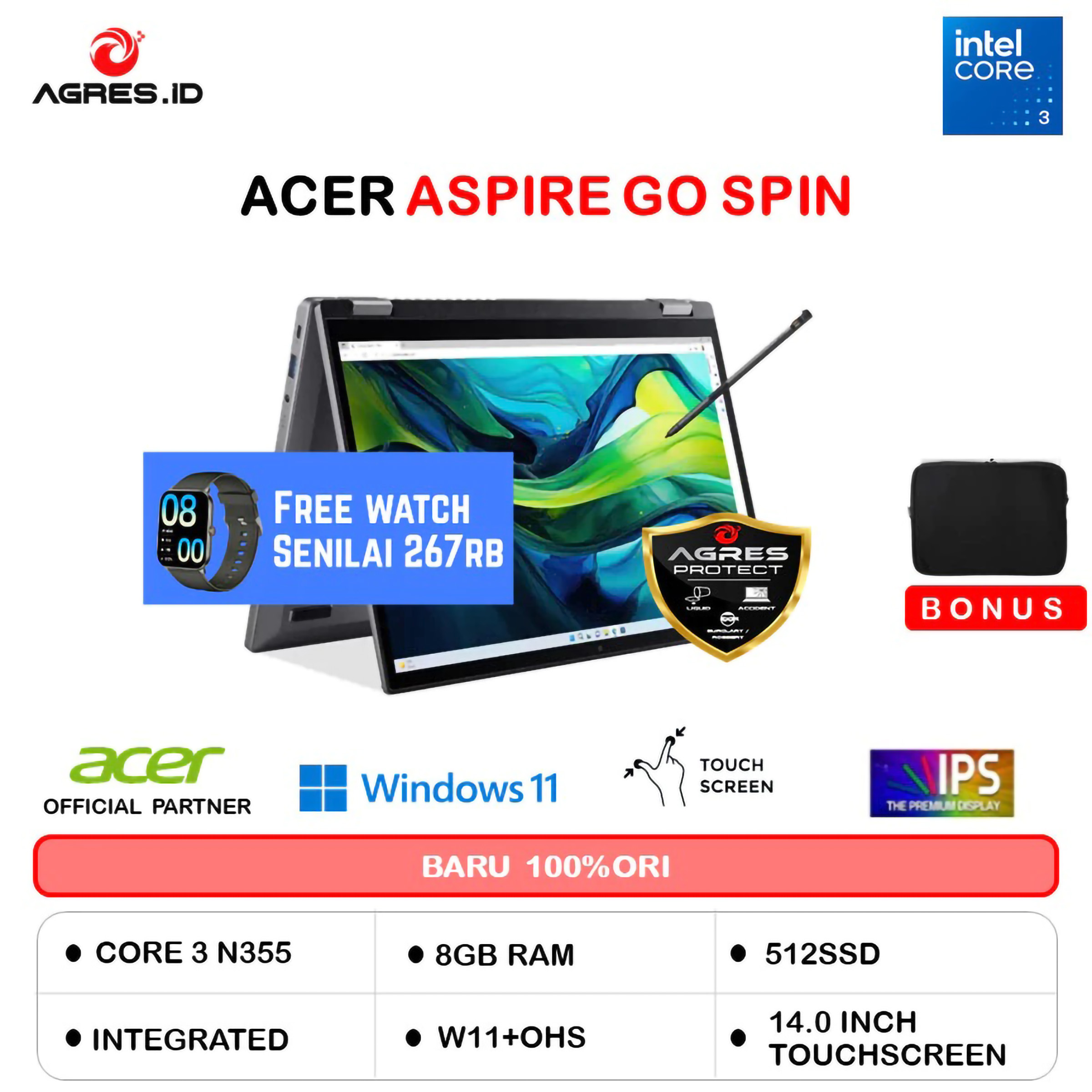 Acer Manufacturing Indonesia Acer Aspire Go Spin 14 AGSP14