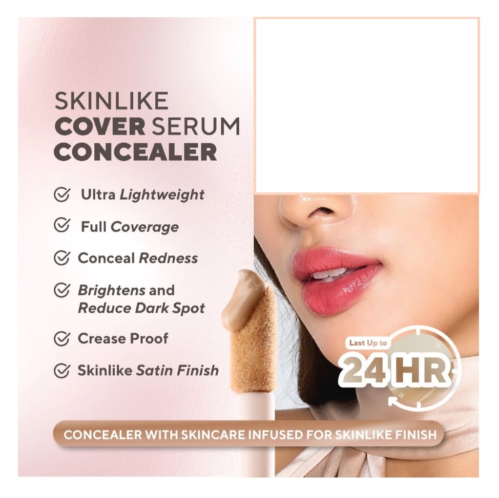 Triniti Tunggal Abadi True to Skin Skinlike Cover Serum Concealer Biscoff