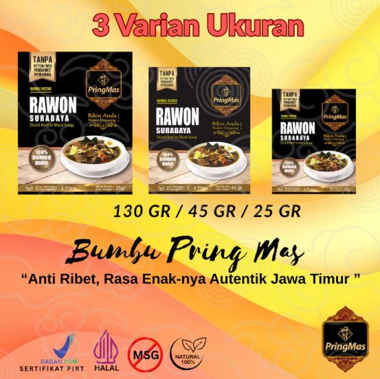 Agro Tama Abadi PringMas Bumbu Rawon