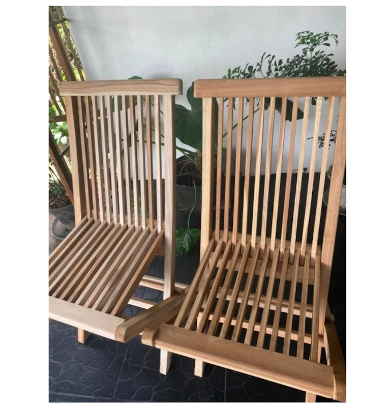 Gelora Jaya Furniture Kursi Lipat Kayu Jati 2