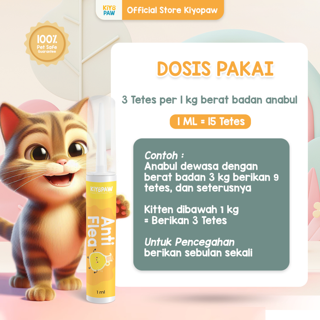  Kiyopaw Anti Flea