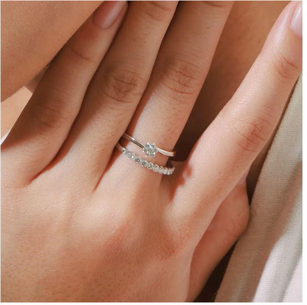 Lino Putra Mandiri Lino and Sons Stephanie Diamond Ring Whitegold  F VVS1