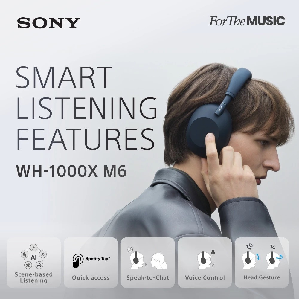 Sony Group Corporation Sony Wireless Noise Cancelling Headphones WH-1000XM6