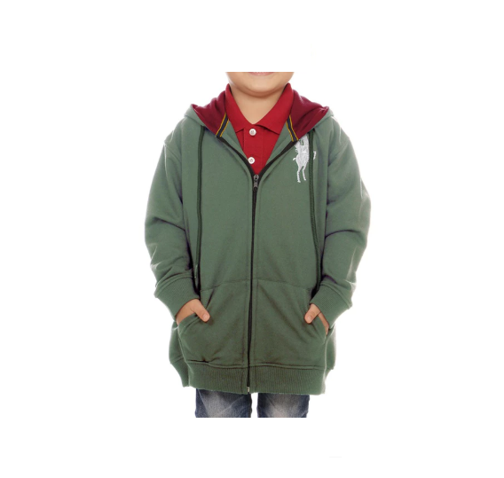 PLCLXVII Jaket Anak Logo Besar  ｜ 7002