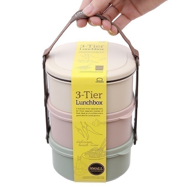 LocknLock  3 Tier Lunch Box   HPL770