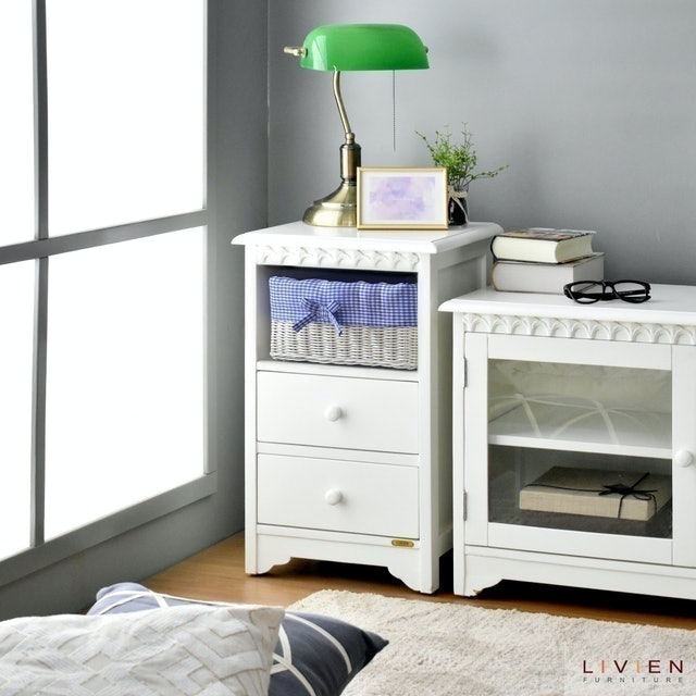 Livien Furniture Meja Nakas Mooi – Rattan Series