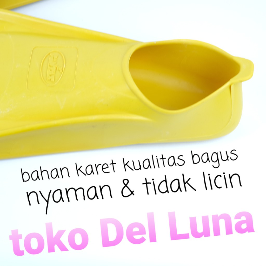 Maharupa Gatra Pantas Swim Fins Yellow RF-300YD