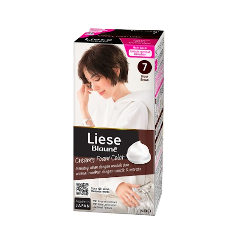 Blaune Creamy Foam Color (Black Brown) 1