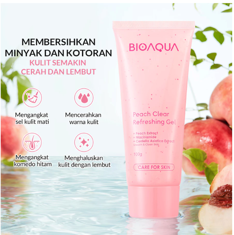 BIOAQUA Peach Clear Refreshing Gel 3
