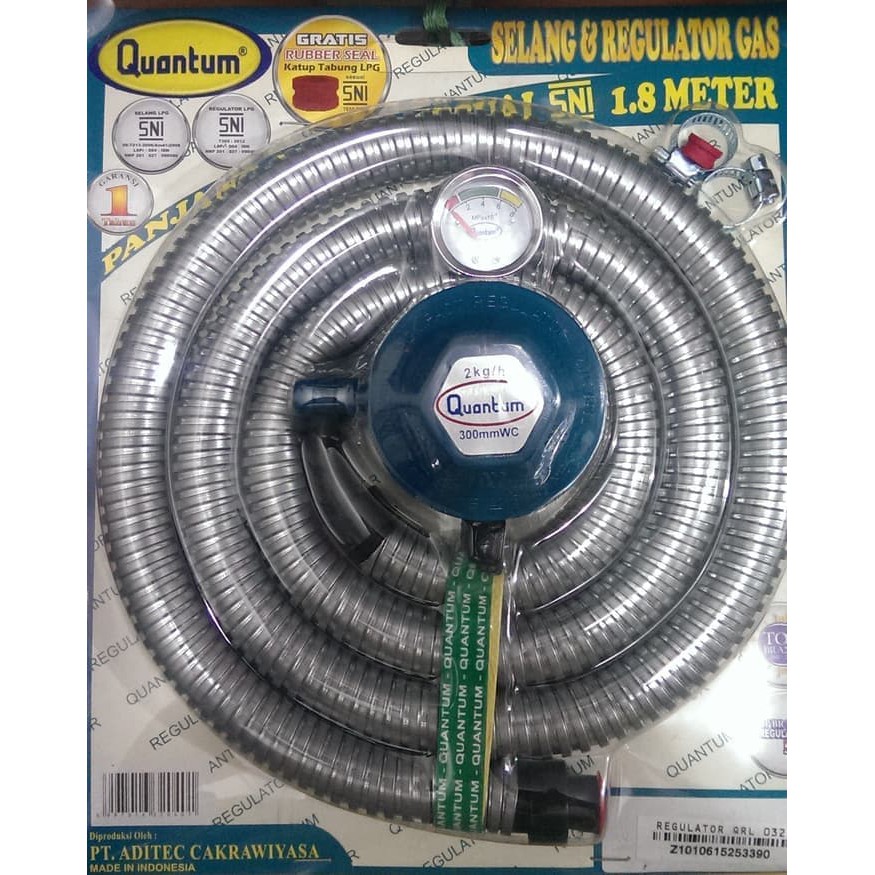 Quantum Selang & Regulator Gas 5