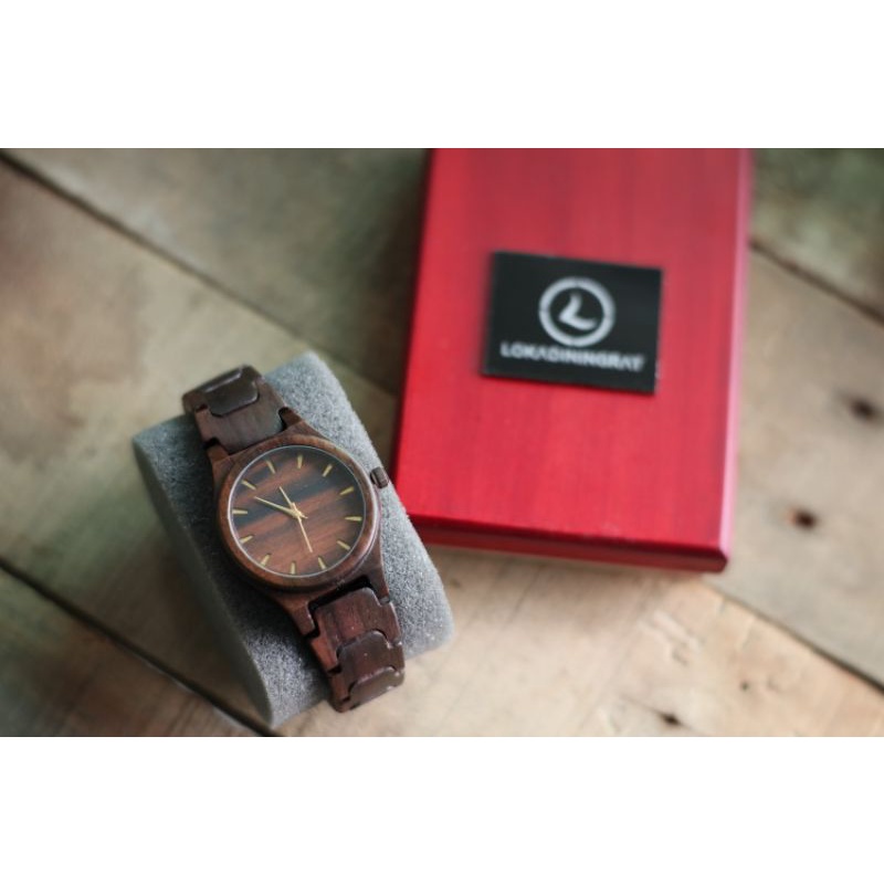 Lokadiningrat Jam Tangan Kayu Kutai Series