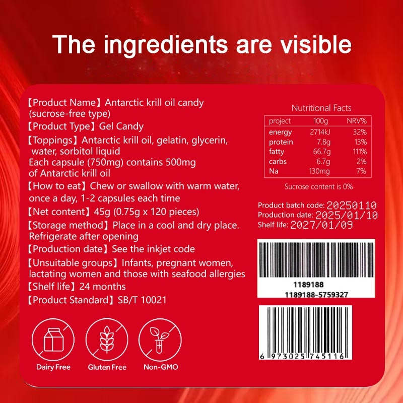 AvitaGlow Antarctic Krill Oil 5