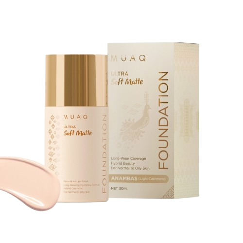MUAQ Ultra Soft Matte Foundation Anambas 1