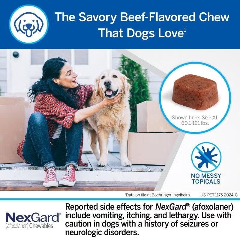 NexGard® Chewables Tablets for Dogs 4