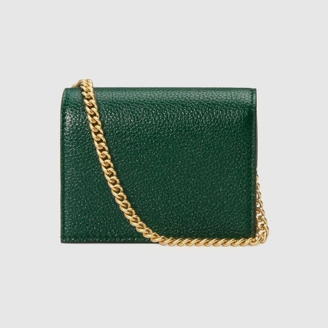 Gucci Gucci Zumi Grainy Leather Card Case Wallet Style ‎570660 1B90X 3154