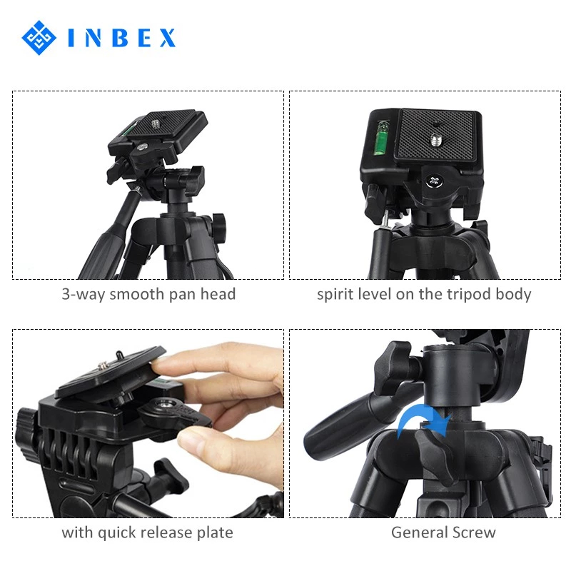 INBEX INBEX TF-3366 Tripod 133 CM