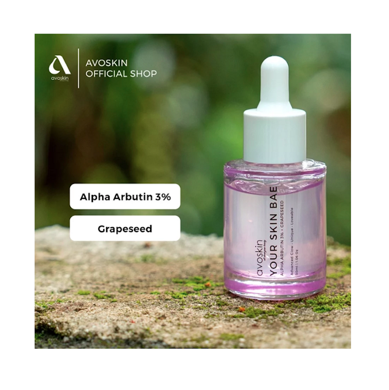 our Skin Bae Alpha Arbutin 3% + Grapeseed 3