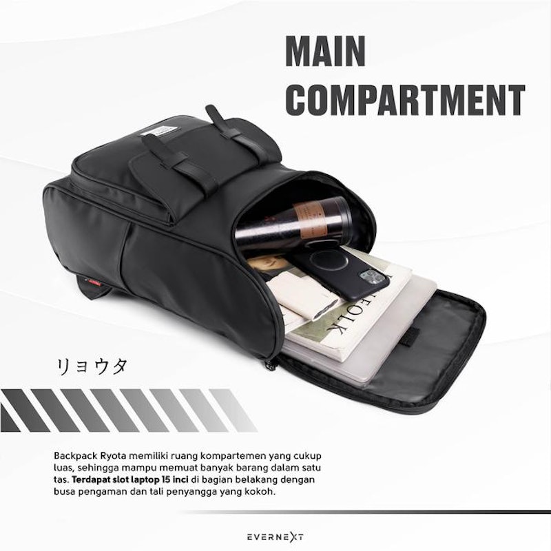 Evernext Backpack Laptop Ryota 2