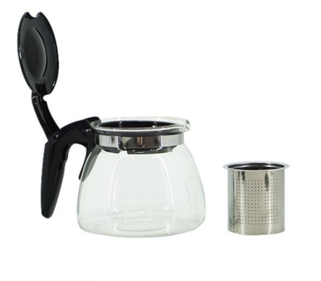 PT Usaha Sukses Sentosa USS Teapot with Black Cups 5 pcs 8991676010283