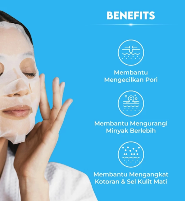Pore Tightening Charcoal Facial Sheet Mask 4