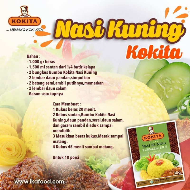 Ikafood Putramas Kokita Bumbu Nasi Kuning