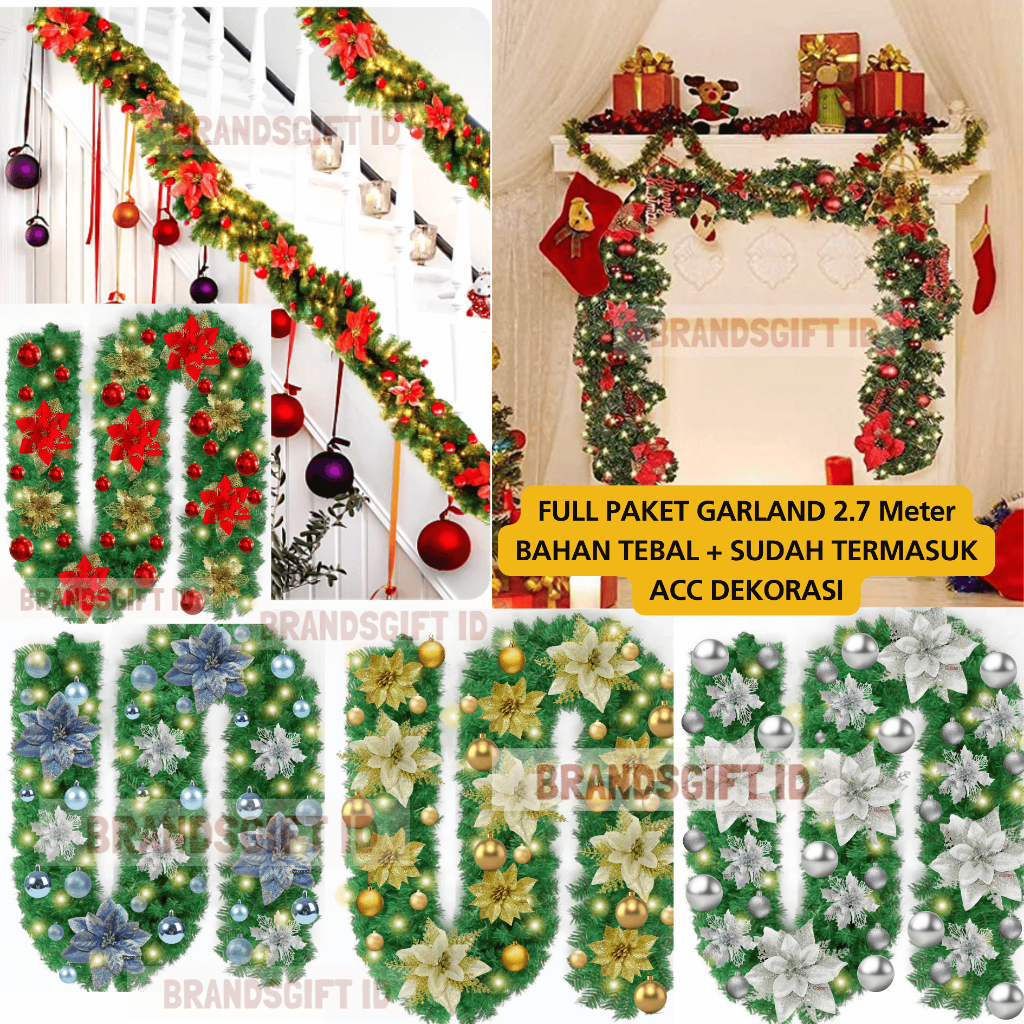 Garland Natal Full Set 5