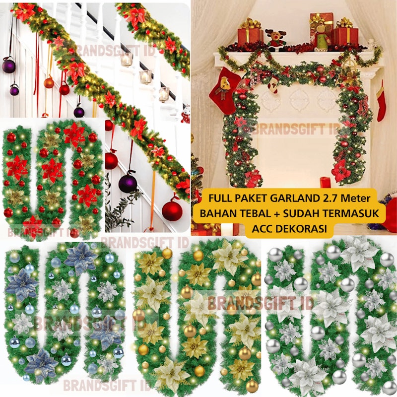 Garland Natal Full Set 5