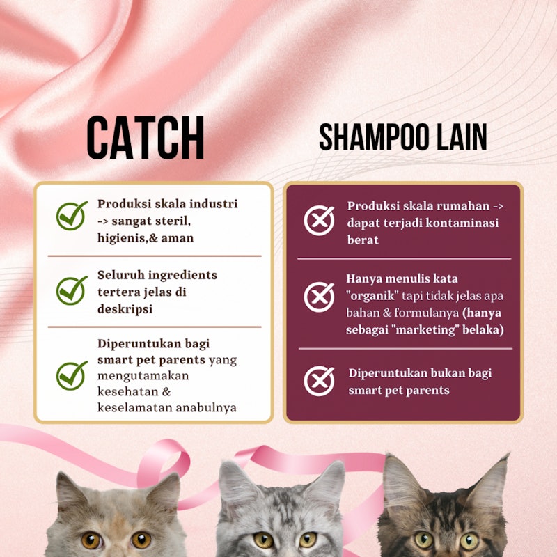 Catch Cat Shampoo for Fall Control 5
