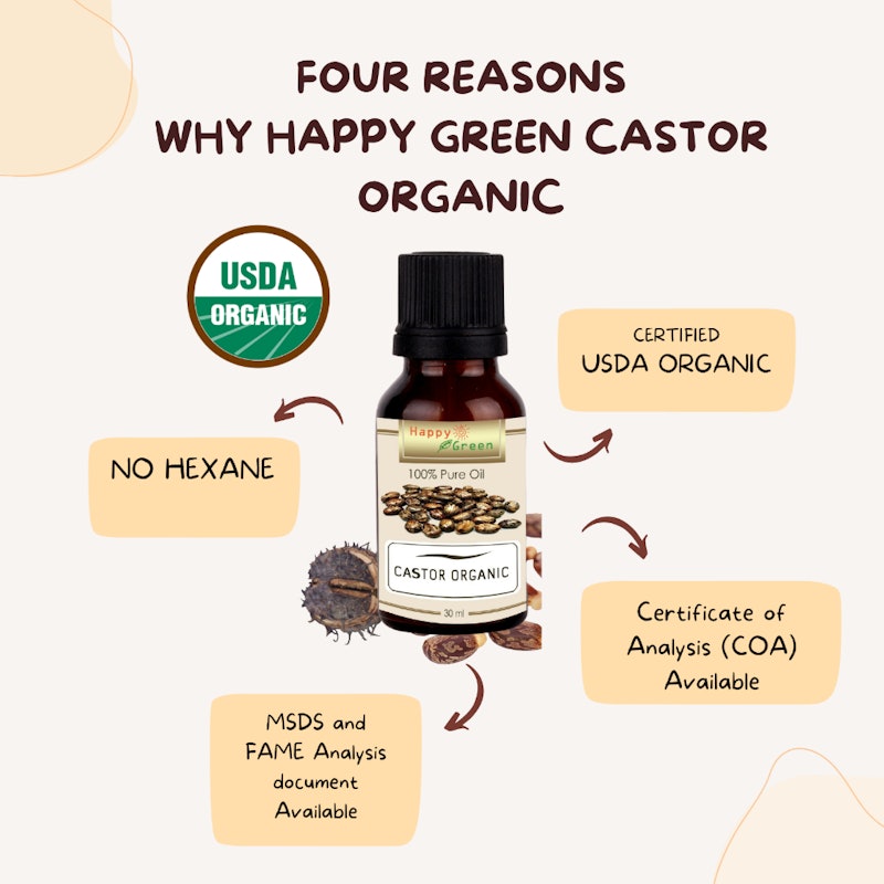 Happy Green Castor Oil Organic 3