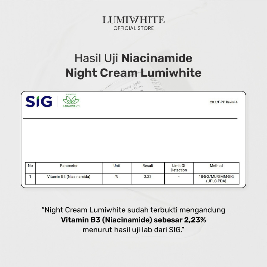 Athena Royal Indonesia Lumiwhite Brightening Night Moisturizer Cream