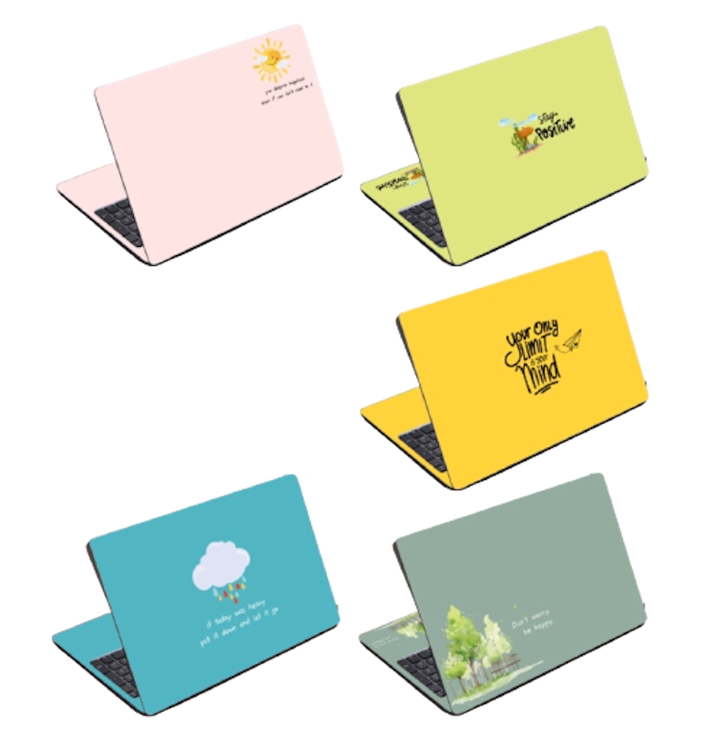 Garskin Laptop Anti Gores Quotes Simple Pastel Premium 1