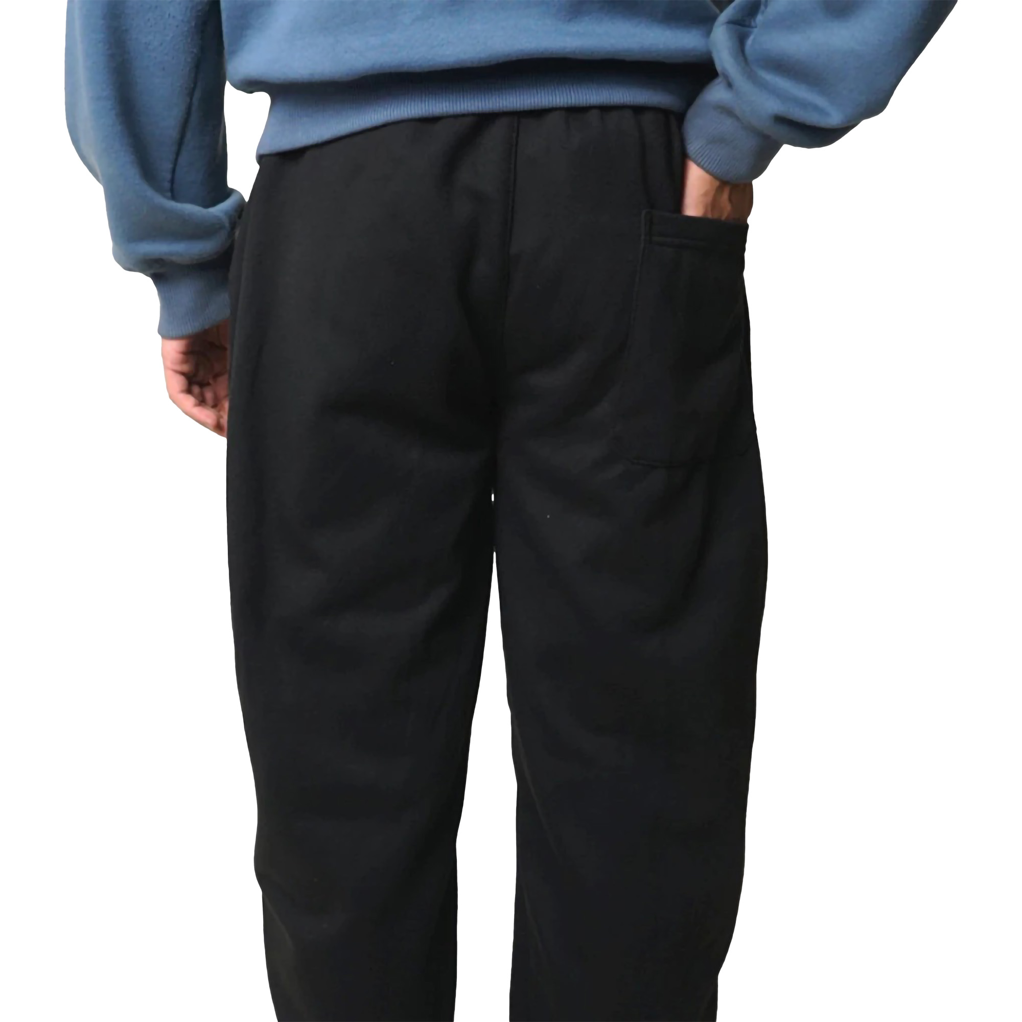 Fairgoods Sweat Pants Loose Rode Black 5