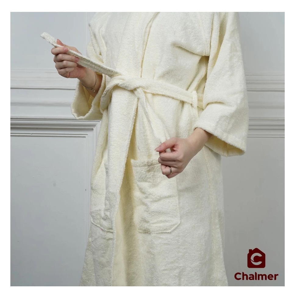 Chalmer Kimono Handuk Bathrobe Dewasa Premium 4