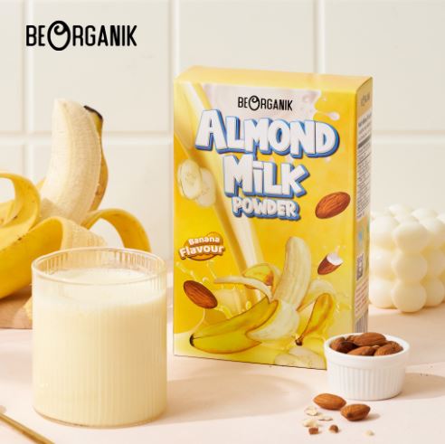 Beorganik International Beorganik Almond Milk Powder Banana