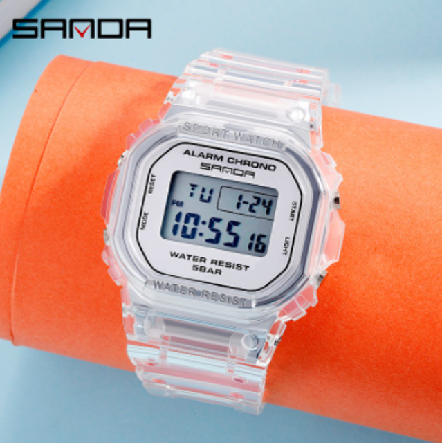 SANDA Jam Tangan Wanita Digital 2009