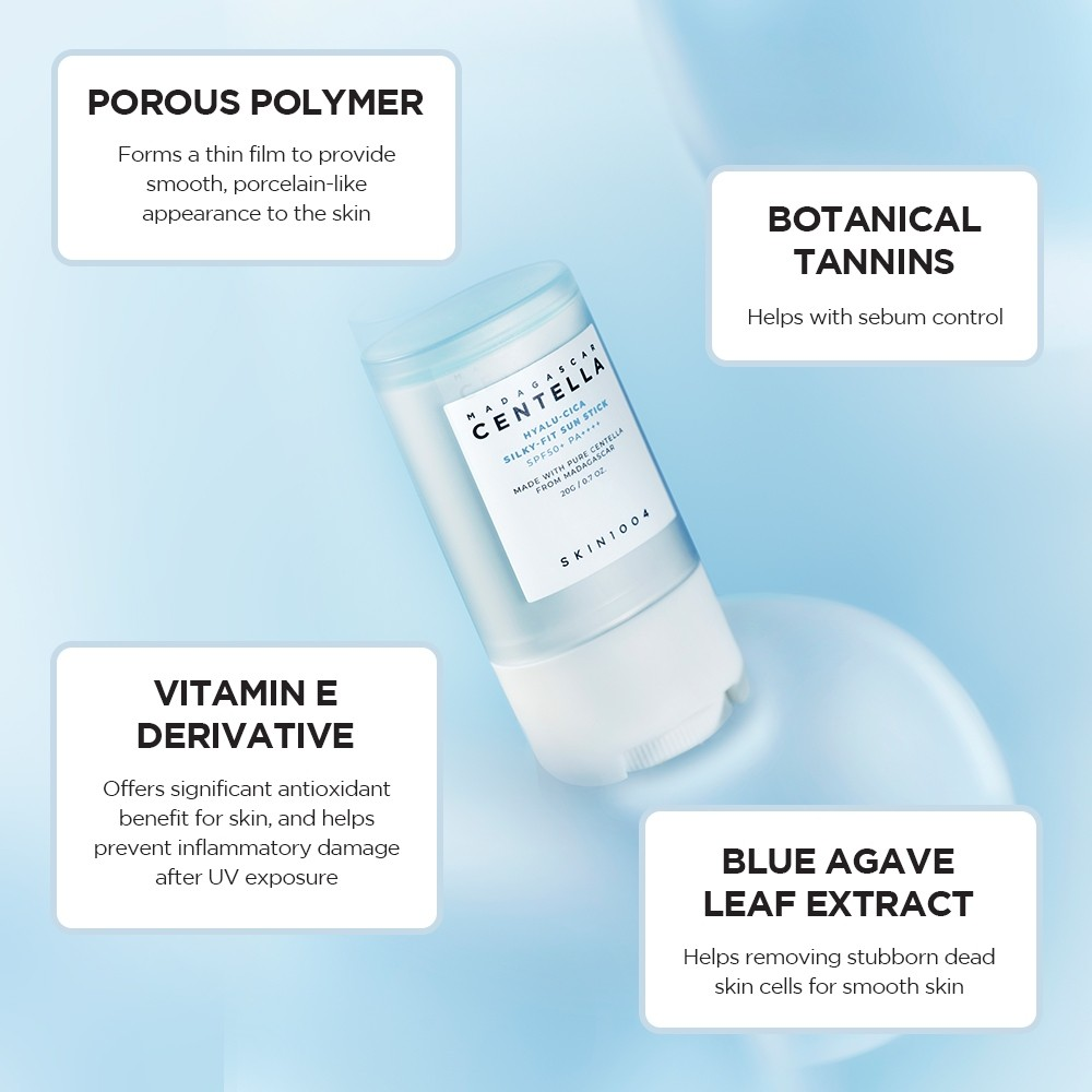 SKIN1004 SKIN1004 Madagascar Centella Hyalu-Cica Silky-Fit Sun Stick SPF50+ PA++++