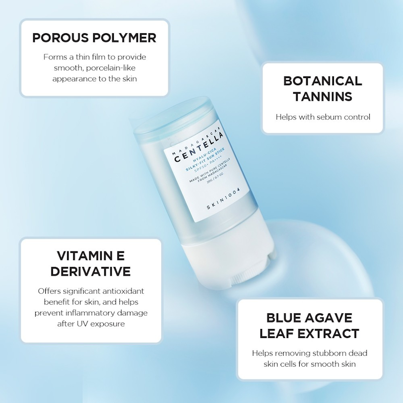 Madagascar Centella Hyalu-Cica Silky-Fit Sun Stick SPF50+ PA++++ 4