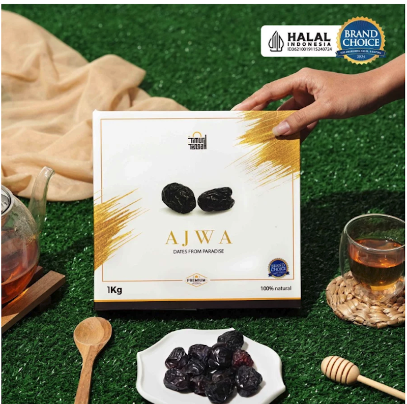 Timur Tengah Ajwa Dates from Paradise Premium 1 kg 3