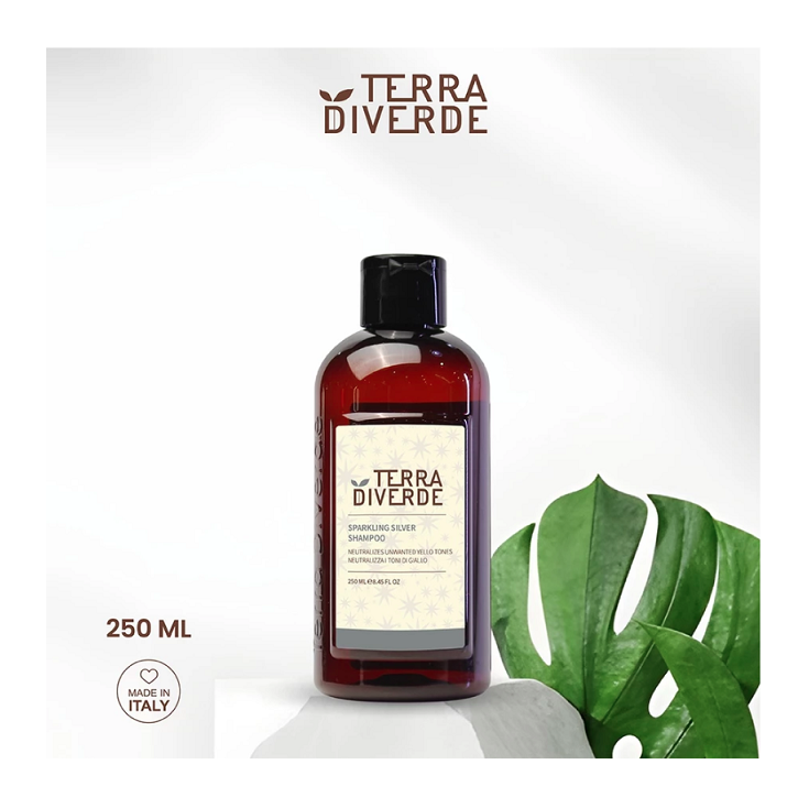 Sinergia Beaute Terra Diverde Sparkling Silver Shampoo 
