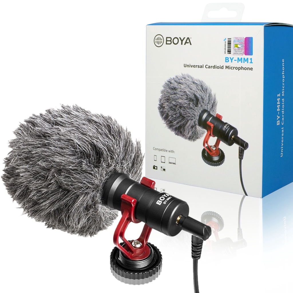 Visimoda Andalan Boya Shotgun Video Mic Microphone BY-MM1